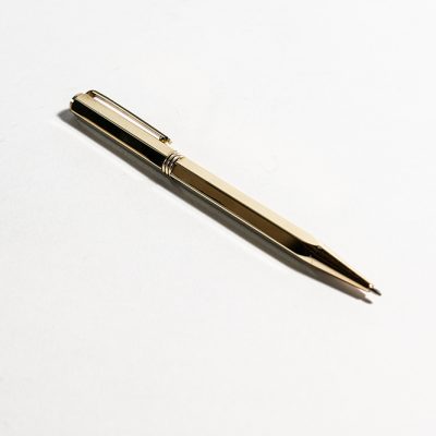 ロマンアート　真鍮六角ボールペン　（クリップ付き）