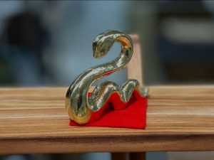 巳（ヘビ）』のオブジェ
